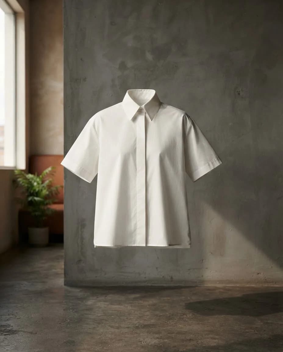 Camisa Pliegue